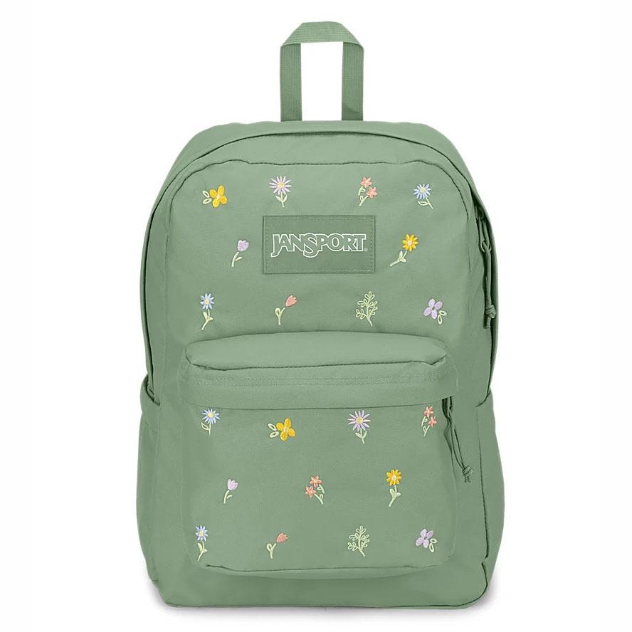 Sac à Dos Ordinateur JanSport SuperBreak? Plus Vert | RNY-70318464